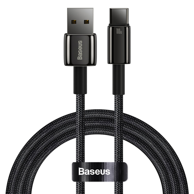 Cablu Super Fast Charging Type-C, 100W, 2m, Baseus, CAWJ000101