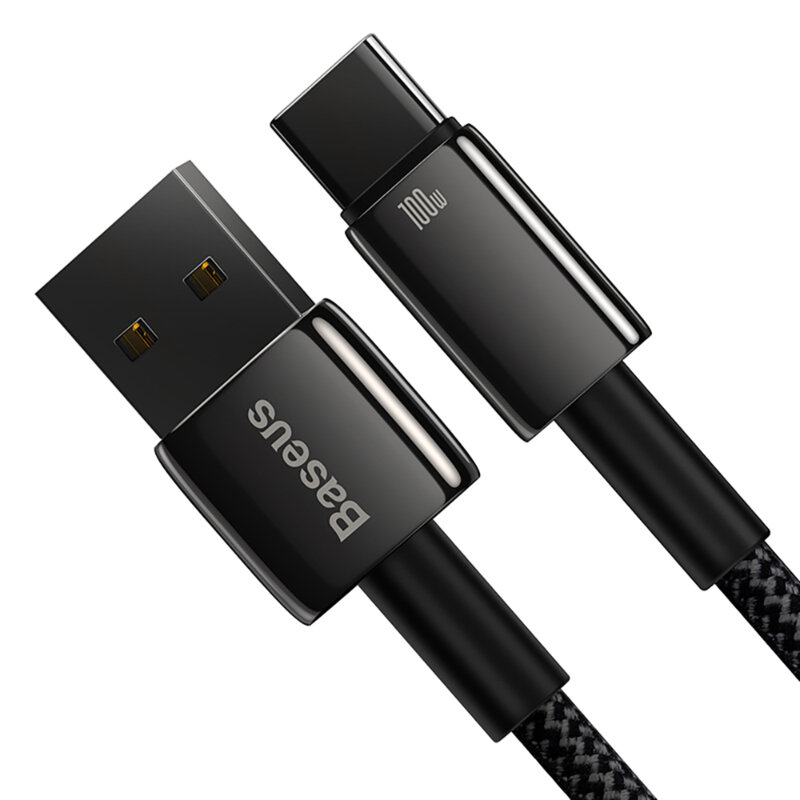 Cablu Super Fast Charging Type-C, 100W, 2m, Baseus, CAWJ000101
