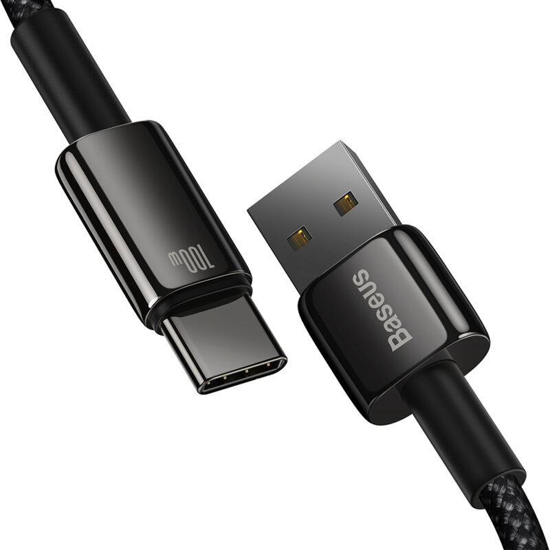 Cablu Super Fast Charging Type-C, 100W, 2m, Baseus, CAWJ000101