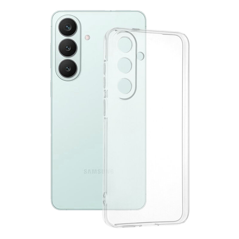 Husa Samsung Galaxy S26 FE Techsuit Clear Silicone, transparenta
