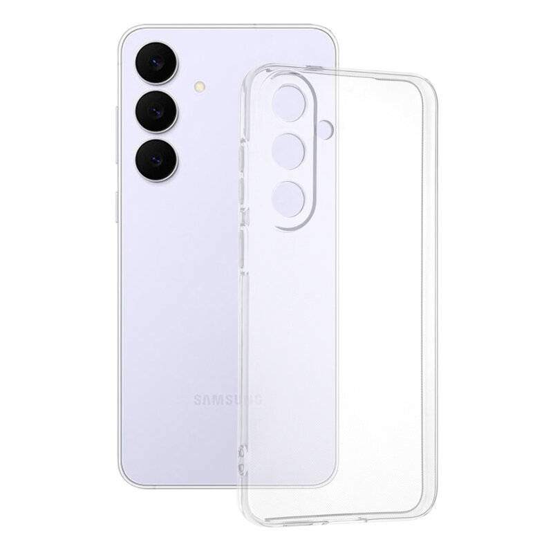 Husa Samsung Galaxy S25 FE Techsuit Clear Silicone, transparenta