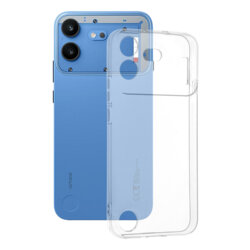 Husa Nothing Phone (4b) Techsuit Clear Silicone, transparenta