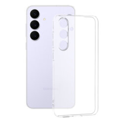 Husa Samsung Galaxy S25 FE Techsuit Clear Silicone, transparenta