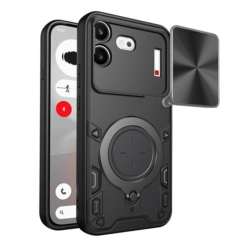 Husa Nothing Phone (4b) Techsuit CamGuard Pro, negru