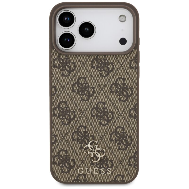 Husa originala Guess iPhone 18 Pro Max Hardcase 4G Small & Classic MagSafe, maro, GUHMP18XP4SM4MW
