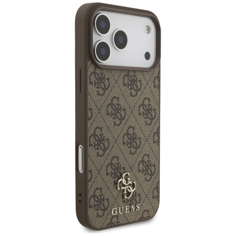 Husa originala Guess iPhone 18 Pro Max Hardcase 4G Small & Classic MagSafe, maro, GUHMP18XP4SM4MW