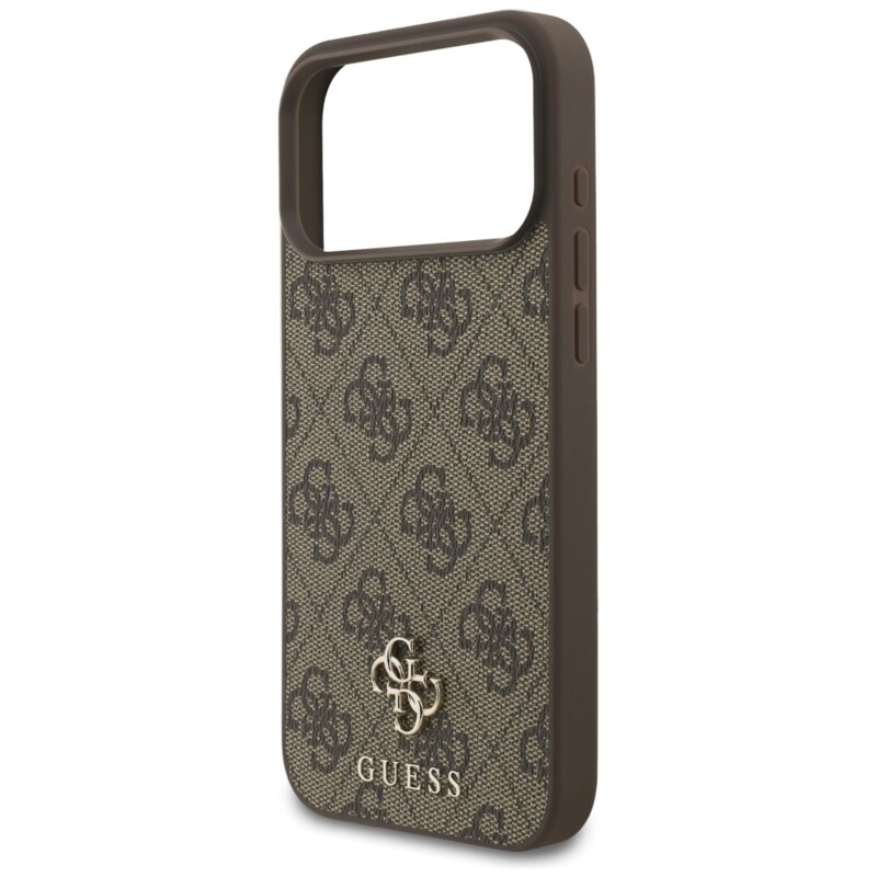 Husa originala Guess iPhone 18 Pro Max Hardcase 4G Small & Classic MagSafe, maro, GUHMP18XP4SM4MW