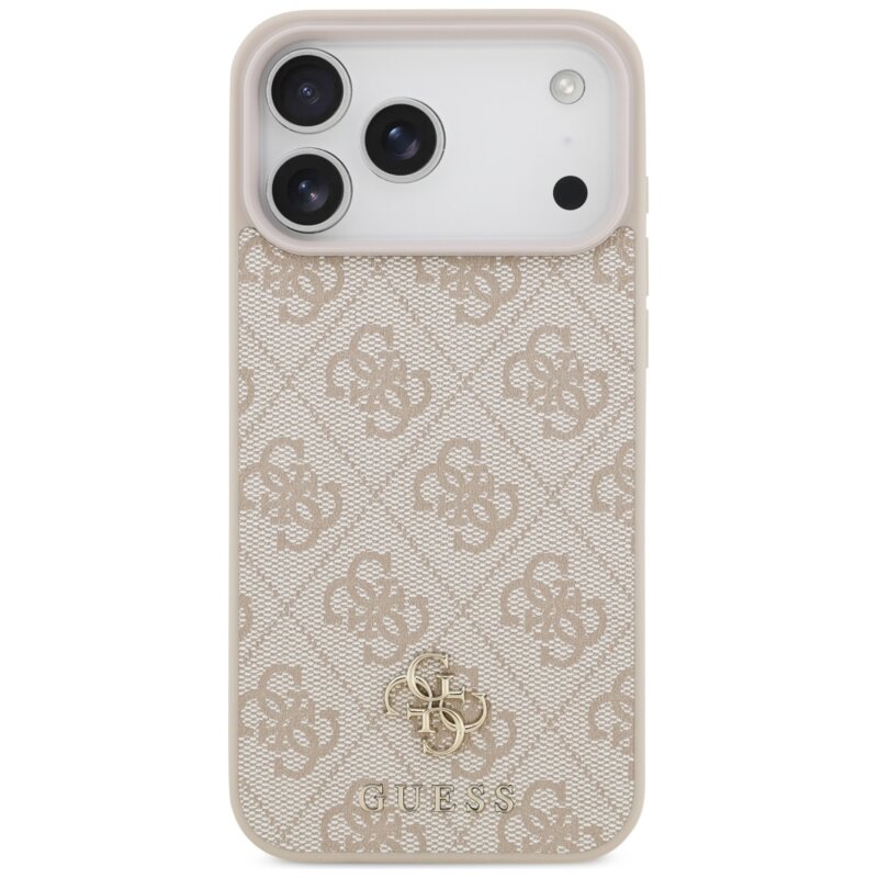 Husa originala Guess iPhone 18 Pro Max 4G Small & Classic MagSafe, roz, GUHMP18XP4SM4MP