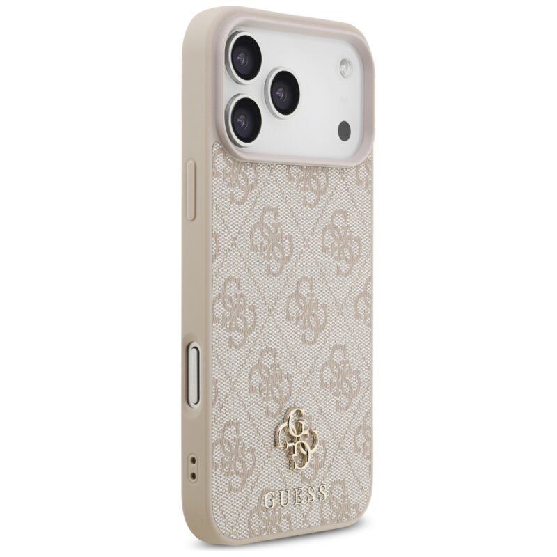 Husa originala Guess iPhone 18 Pro Max 4G Small & Classic MagSafe, roz, GUHMP18XP4SM4MP