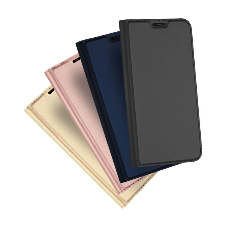 Husa Xiaomi Pocophone F1 Dux Ducis Flip Stand Book - Albastru