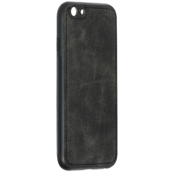 Husa iPhone 6 / 6S Denim Cover - Negru