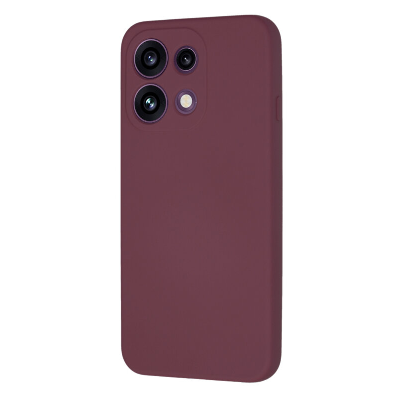 Husa silicon Oppo Reno16 FS Techsuit SoftFlex, bordo