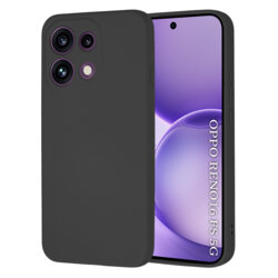 Husa silicon Oppo Reno16 FS Techsuit SoftFlex, negru