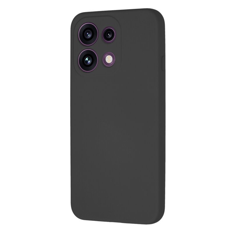 Husa silicon Oppo Reno16 FS Techsuit SoftFlex, negru
