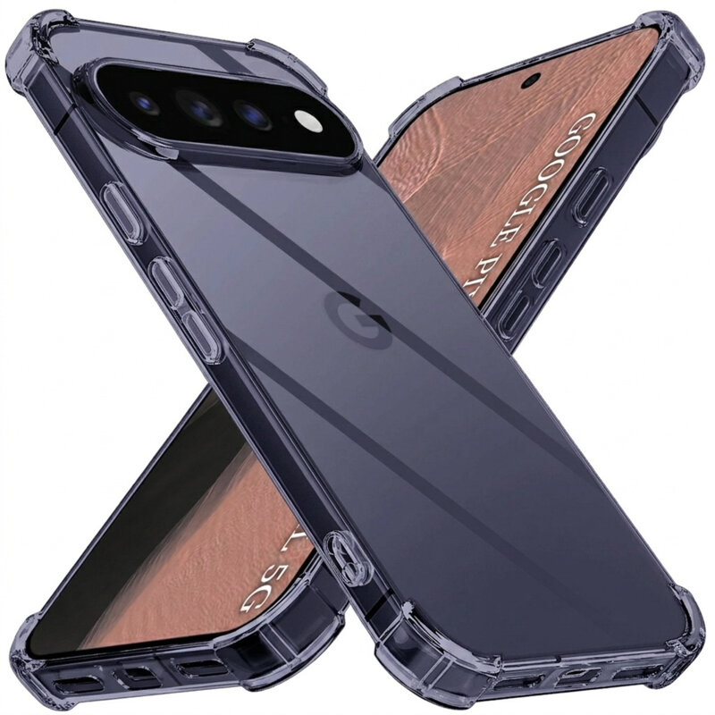 Husa Google Pixel 11 Techsuit Shockproof Clear Silicone, fumuriu