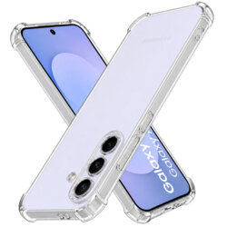 Husa Samsung Galaxy S26 FE Techsuit Shockproof Clear Silicone, transparenta