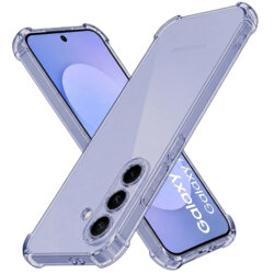 Husa Samsung Galaxy S25 FE Techsuit Shockproof Clear Silicone, fumuriu