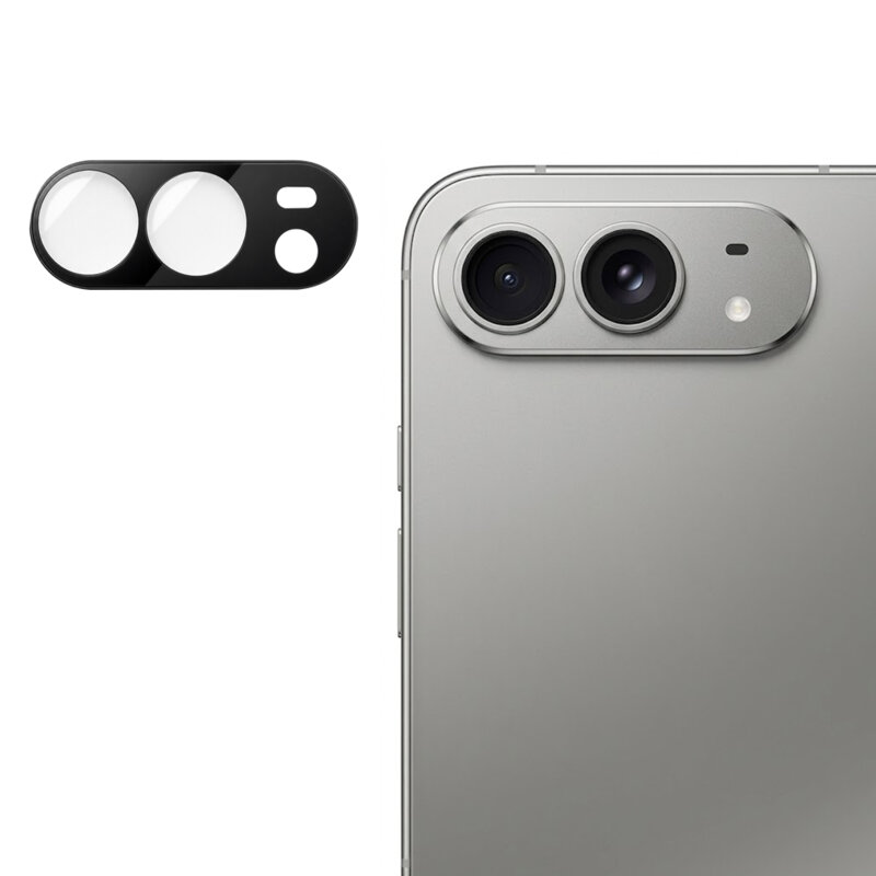 Folie camera iPhone Ultra Techsuit Full Glass, negru