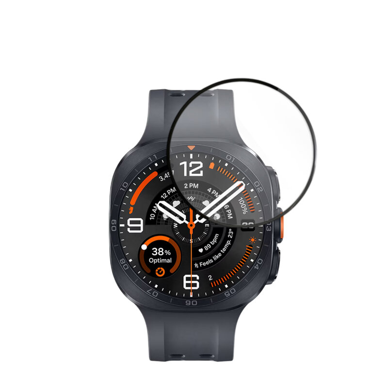 [Pachet 2x] Folie Samsung Galaxy Watch Ultra 2 Techsuit Nano Flex, negru