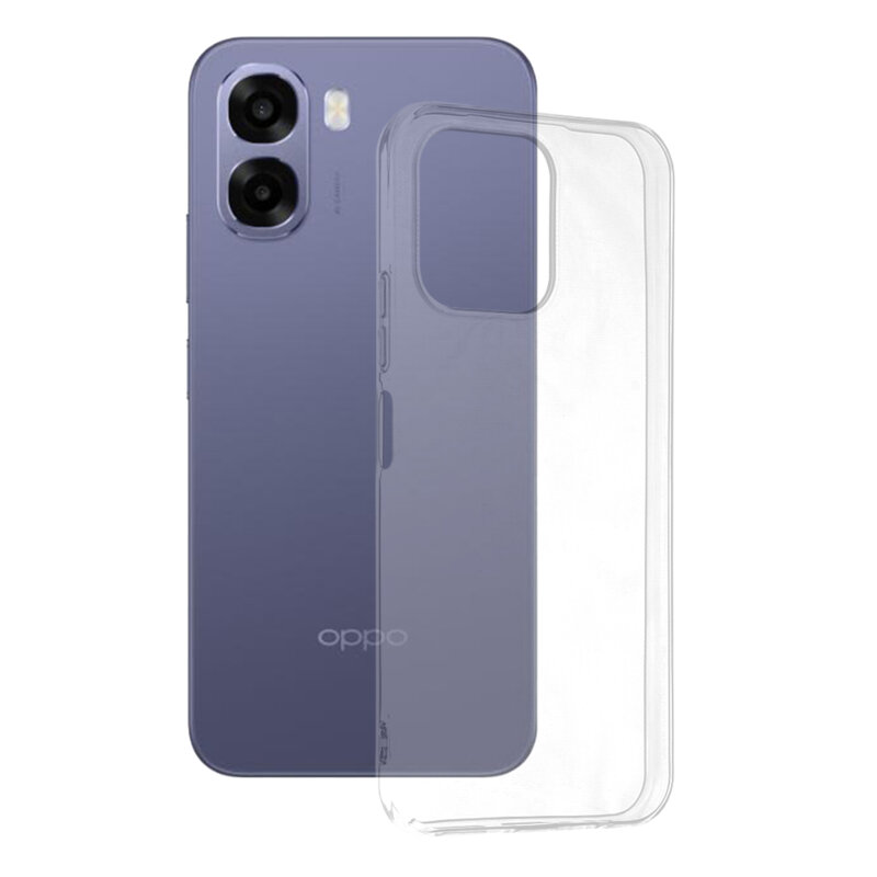 Husa Oppo A6x 4G Techsuit Clear Silicone, transparenta