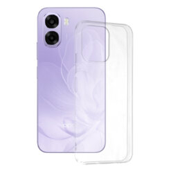 Husa Oppo A6x 5G Techsuit Clear Silicone, transparenta