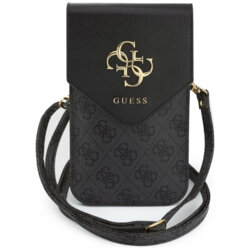 Geanta Guess dama pentru telefon, negru, GUWBPG4L4CNK