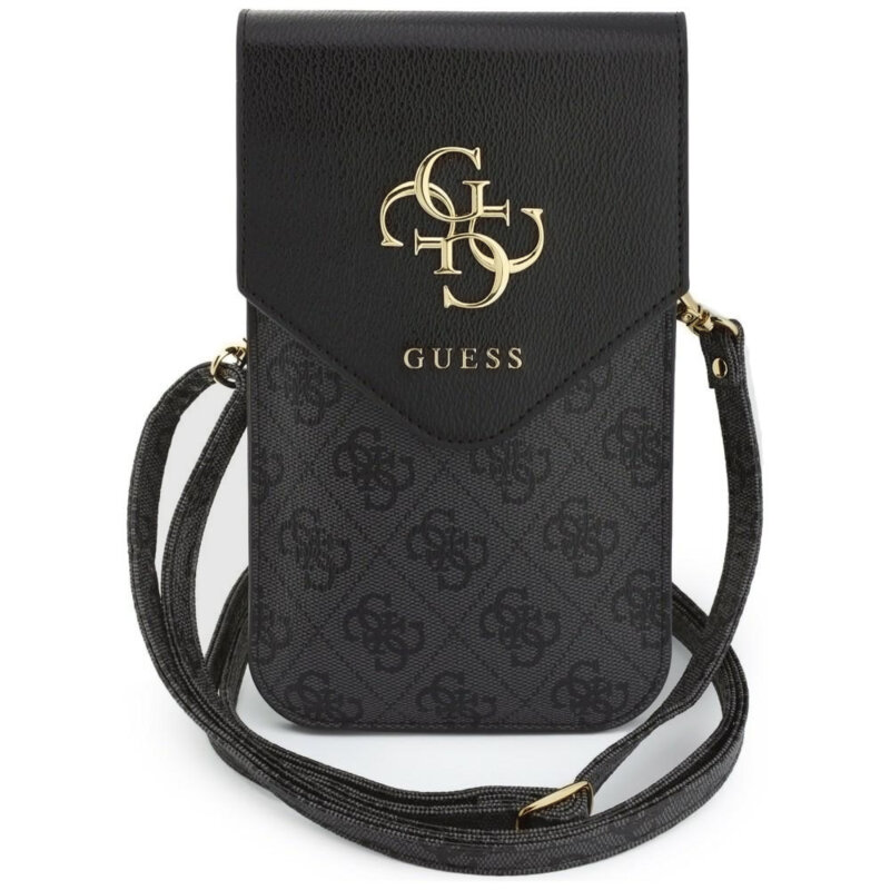 Geanta Guess dama pentru telefon, negru, GUWBPG4L4CNK