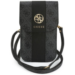 Mini geanta Guess dama pentru telefon, negru, GUWB6PG4S4RK