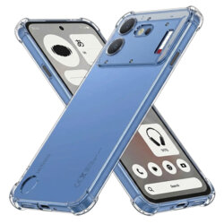 Husa Nothing Phone (4b) Techsuit Shockproof Clear Silicone, transparenta
