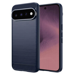 Husa Google Pixel 11 Techsuit Carbon Silicone, albastru