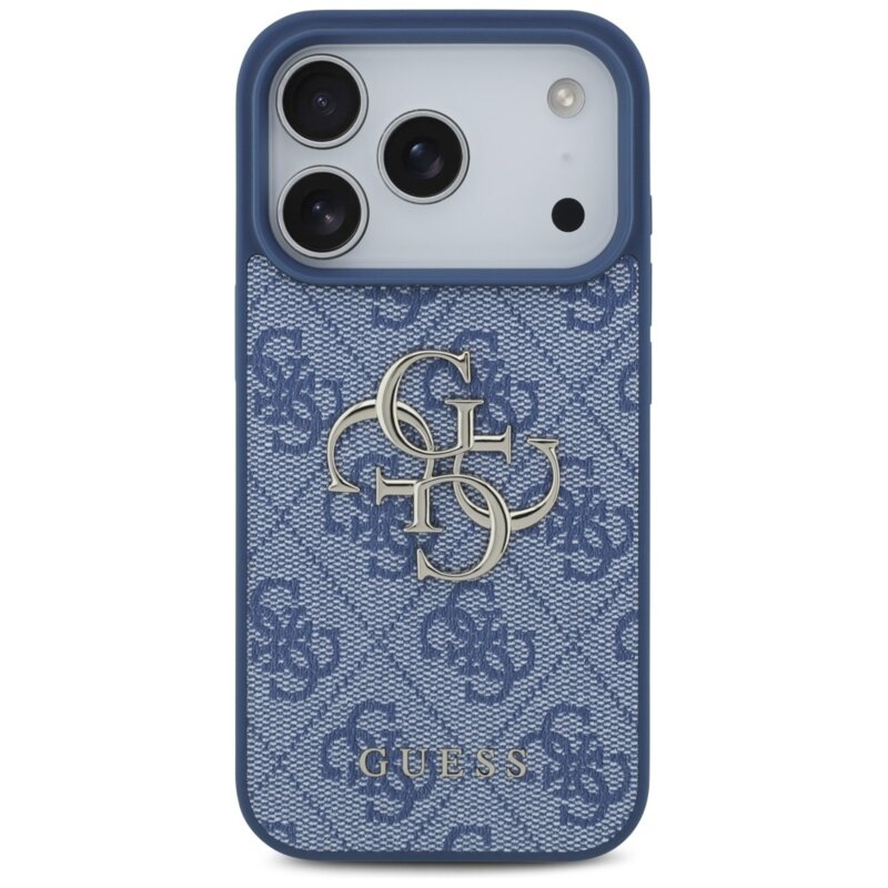 Husa originala Guess iPhone 18 Pro Max Hardcase 4G Big Logo, albastru, GUHCP18X4GMGBL