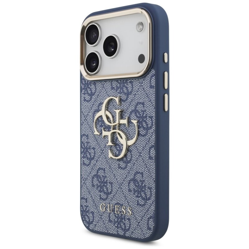 Husa originala Guess iPhone 18 Pro Max Hardcase 4G Big Classic Logo, albastru, GUHCP18X4GMGCBL