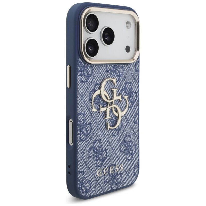 Husa originala Guess iPhone 18 Pro Max Hardcase 4G Big Classic Logo, albastru, GUHCP18X4GMGCBL