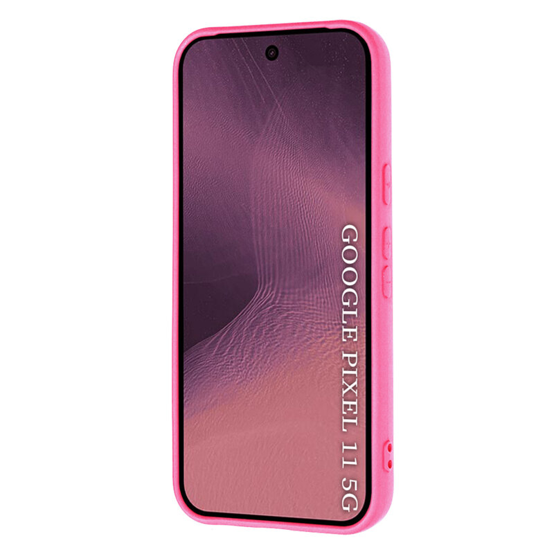 Husa silicon Google Pixel 11 Techsuit SoftFlex, fucsia