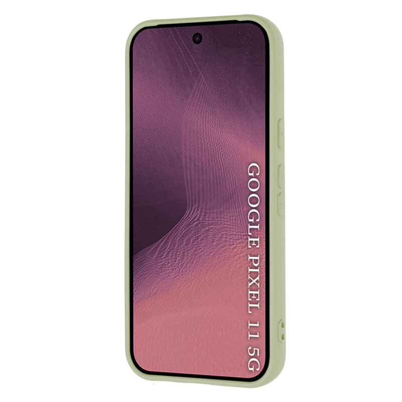 Husa silicon Google Pixel 11 Techsuit SoftFlex, verde