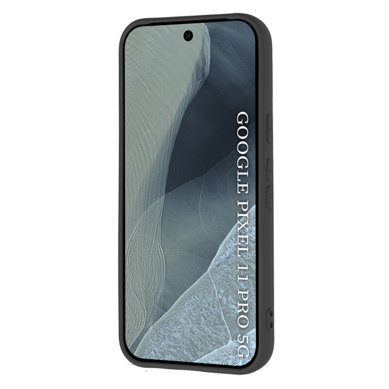 Husa silicon Google Pixel 11 Pro Techsuit SoftFlex, negru