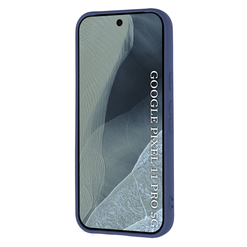 Husa silicon Google Pixel 11 Pro Techsuit SoftFlex, bleumarin