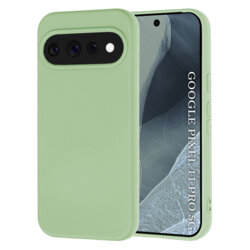 Husa silicon Google Pixel 11 Pro Techsuit SoftFlex, verde deschis