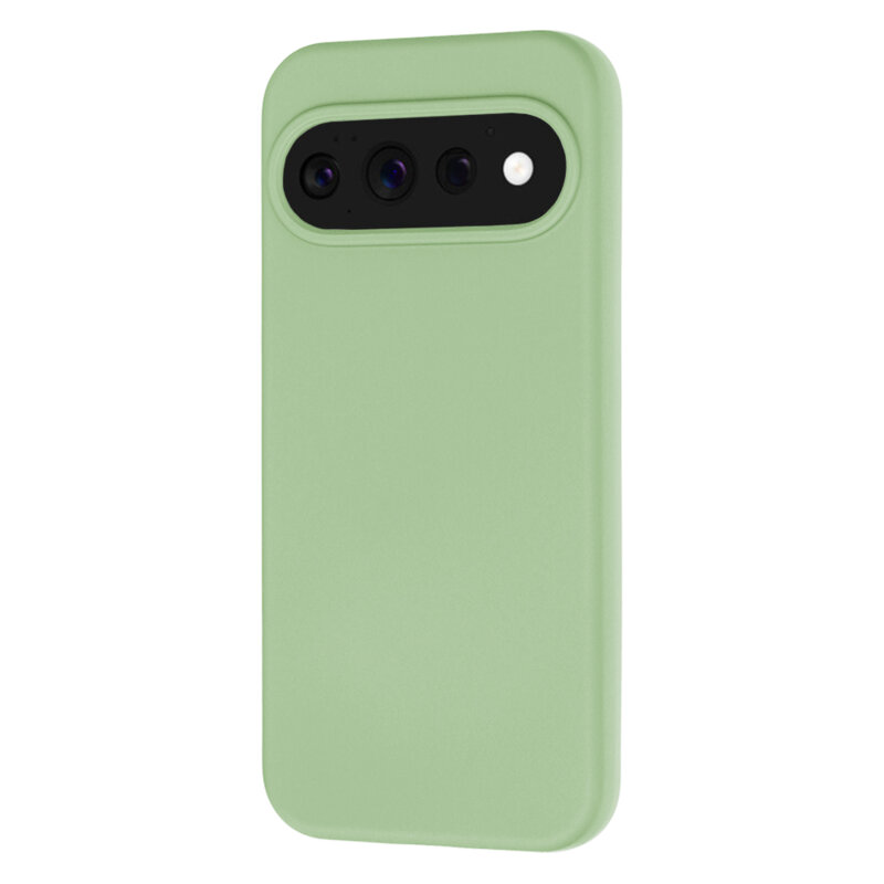 Husa silicon Google Pixel 11 Pro Techsuit SoftFlex, verde deschis