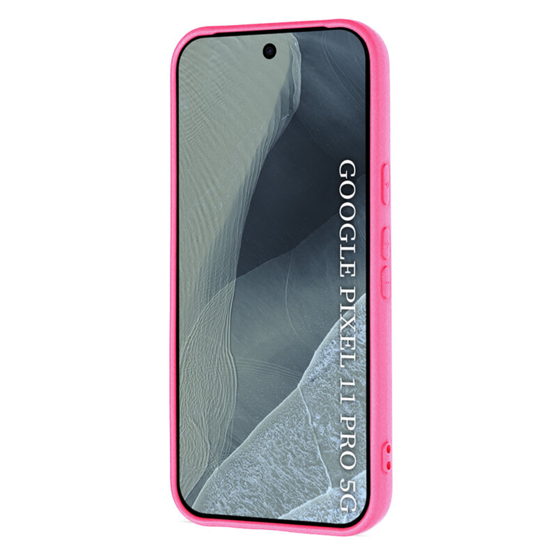 Husa silicon Google Pixel 11 Pro Techsuit SoftFlex, fucsia