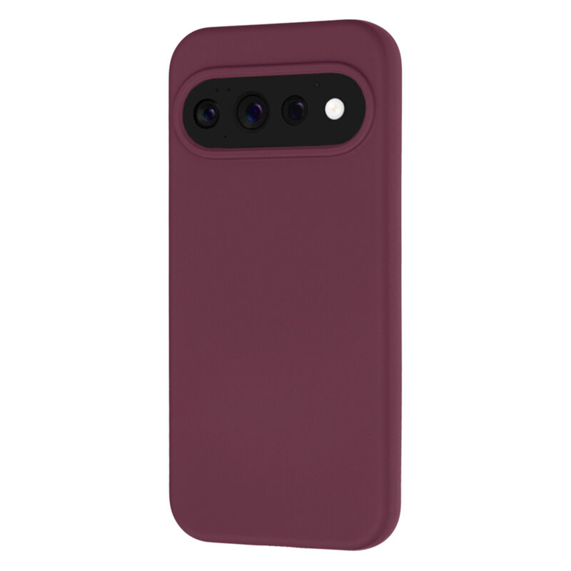 Husa silicon Google Pixel 11 Pro Techsuit SoftFlex, bordo