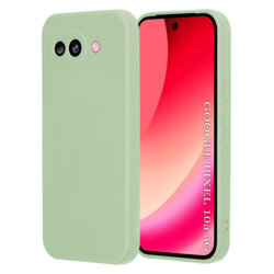Husa silicon Google Pixel 10a Techsuit SoftFlex, verde deschis