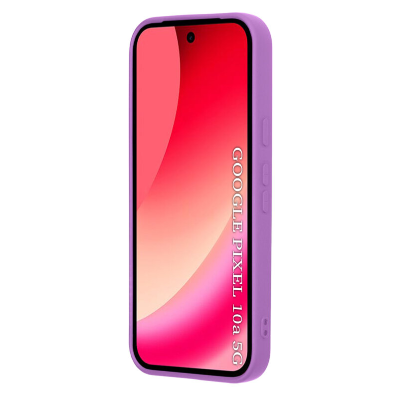 Husa silicon Google Pixel 10a Techsuit SoftFlex, mov