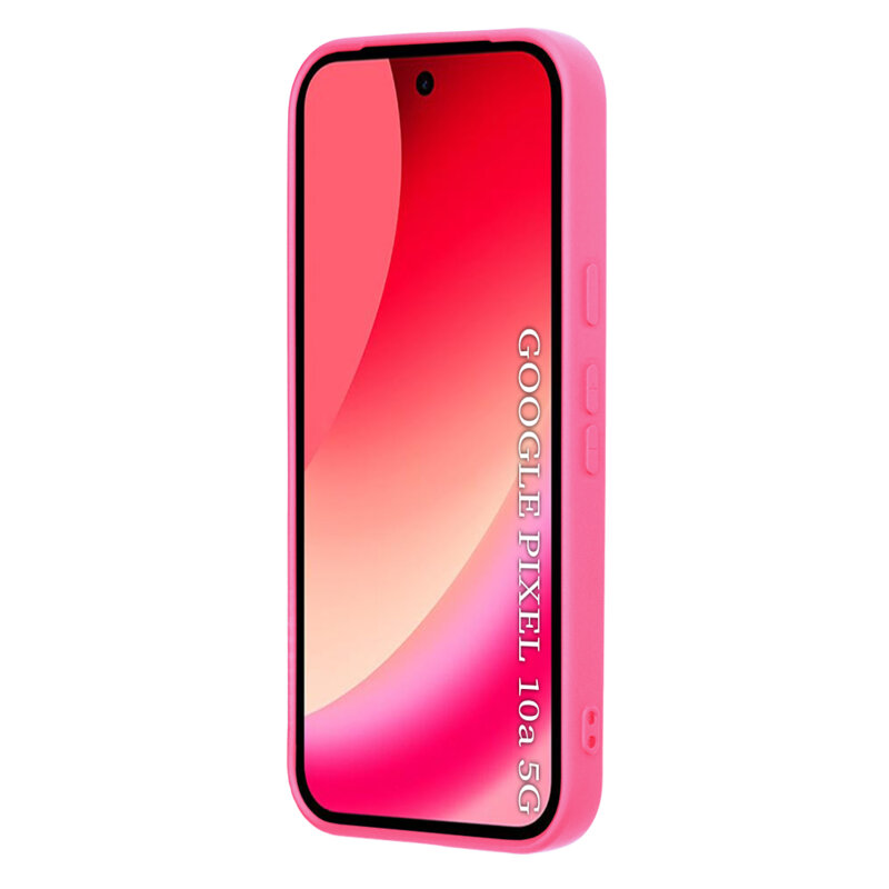 Husa silicon Google Pixel 10a Techsuit SoftFlex, fucsia