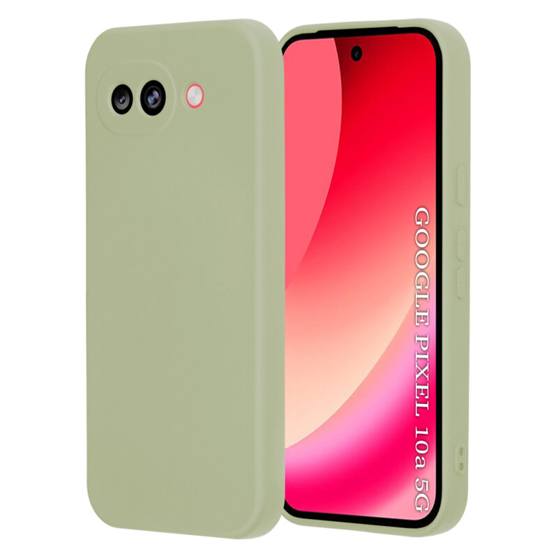 Husa silicon Google Pixel 10a Techsuit SoftFlex, verde