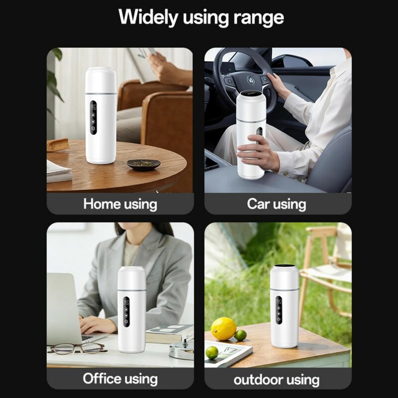 Fierbator auto electric 500ml cu display, Yesido VC20