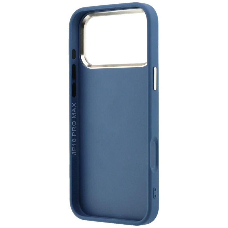 Husa originala Guess iPhone 17 Pro Max Hardcase 4G Big Resin Logo, albastru, GUHCP18X6P4SRMLB