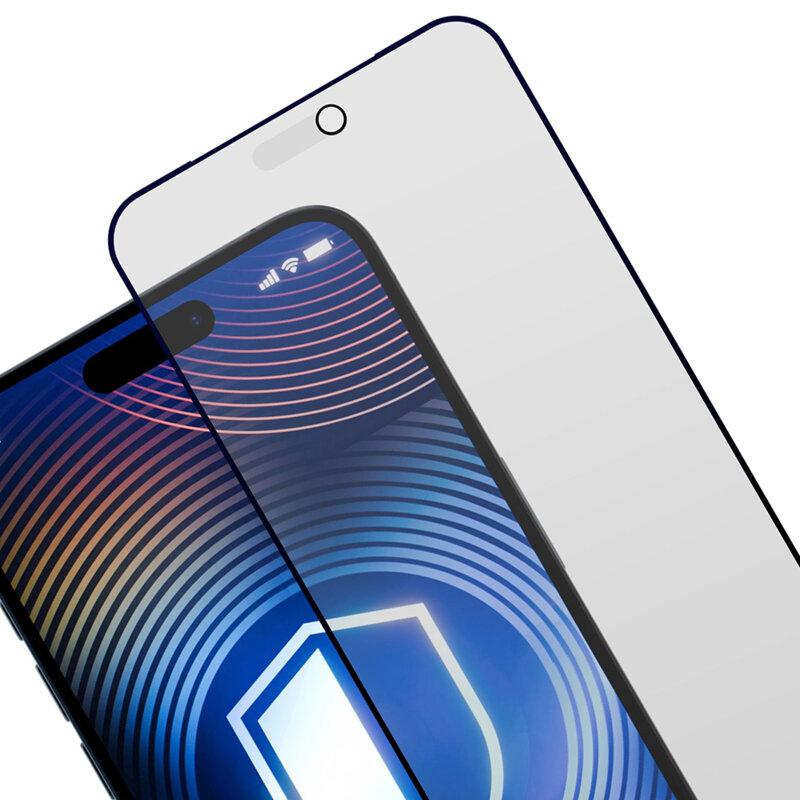 Folie sticla iPhone 18 Pro Max 3mk HardGlass Matt Max, privacy