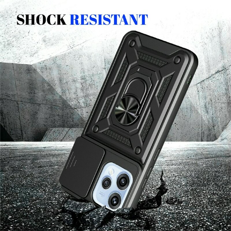 Husa Oppo Reno15 FS 5G protectie camera Techsuit CamShield Series, negru