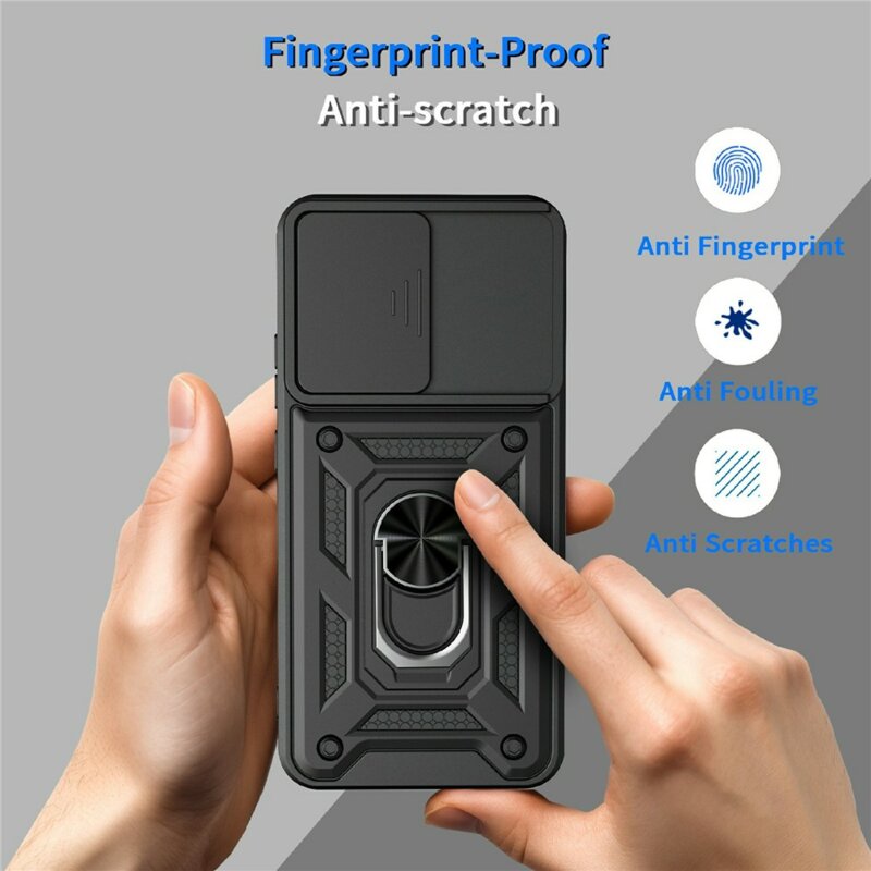 Husa Oppo Reno15 FS 5G protectie camera Techsuit CamShield Series, negru